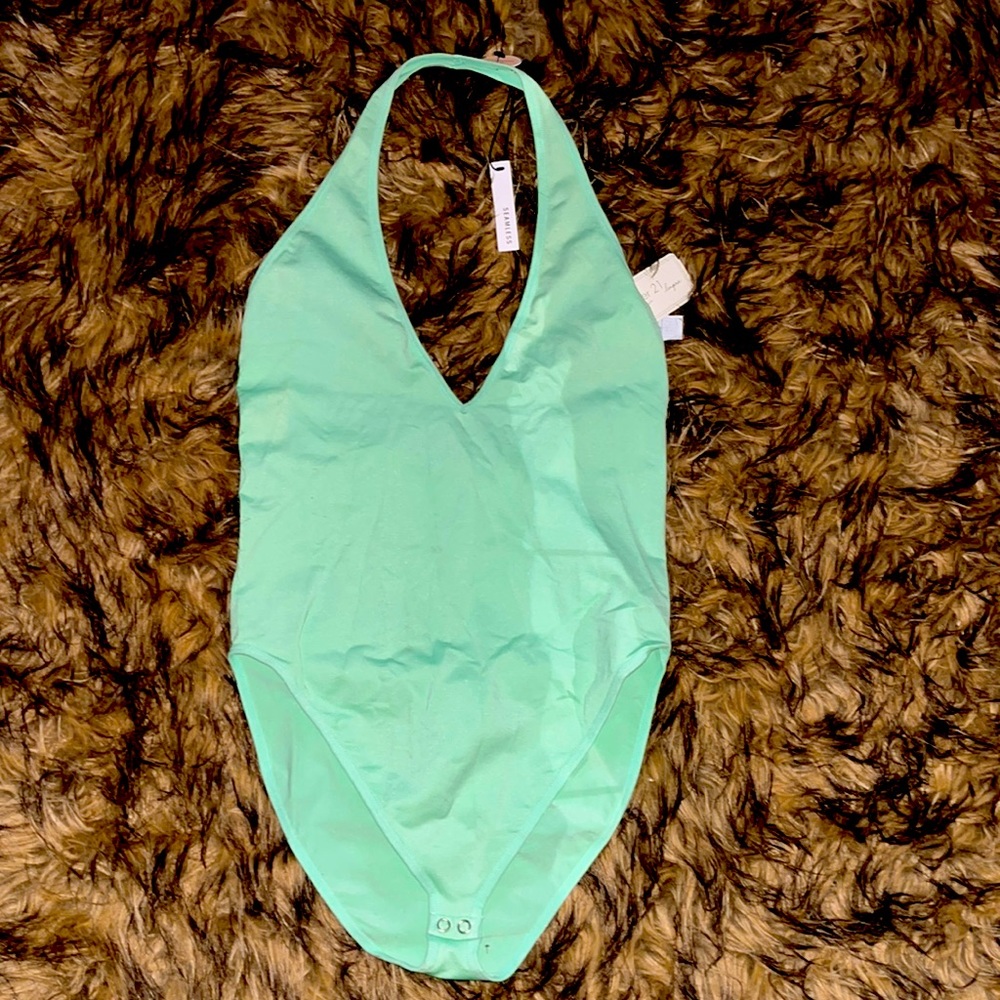 Mint green one piece swim suite😍